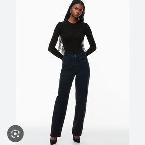 Ksubi Playback Grease black Straight Leg  Relaxed Jeans Size 26